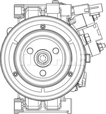 MAHLE ACP 637 000P - Компресор, климатизация vvparts.bg