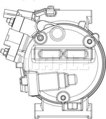 MAHLE ACP 637 000P - Компресор, климатизация vvparts.bg