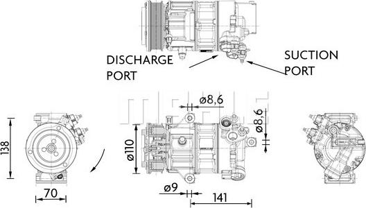 MAHLE ACP 1491 000P - Компресор, климатизация vvparts.bg