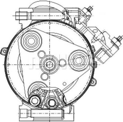 MAHLE ACP 1360 000P - Компресор, климатизация vvparts.bg