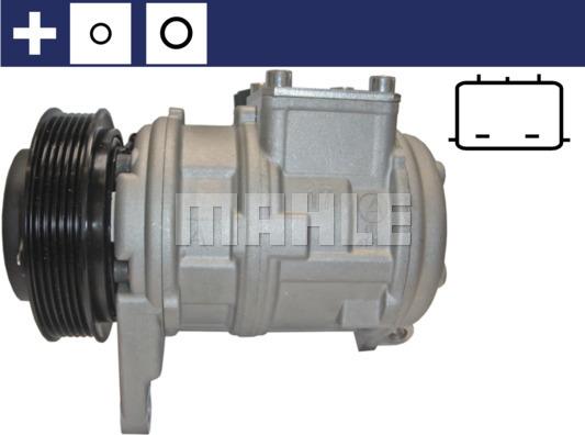 MAHLE ACP 834 000S - Компресор, климатизация vvparts.bg