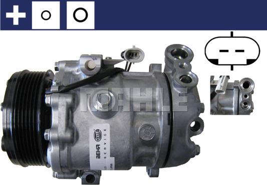 MAHLE ACP 83 000S - Компресор, климатизация vvparts.bg