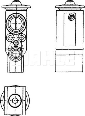 MAHLE AVE 90 000P - Разширителен клапан, климатизация vvparts.bg