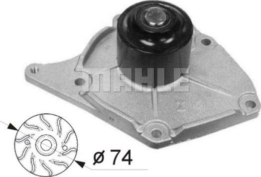 MAHLE CP 54 000S - Водна помпа vvparts.bg