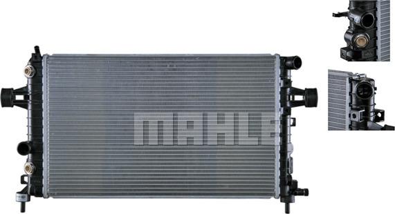 MAHLE CR 918 000S - Радиатор, охлаждане на двигателя vvparts.bg