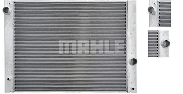 MAHLE CR 917 000P - Радиатор, охлаждане на двигателя vvparts.bg