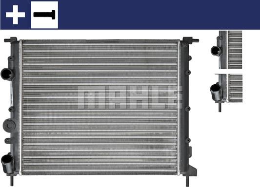 MAHLE CR 449 000S - Радиатор, охлаждане на двигателя vvparts.bg