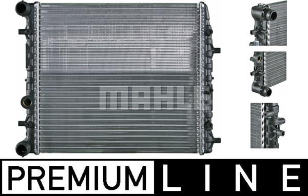 MAHLE CR 454 000P - Радиатор, охлаждане на двигателя vvparts.bg