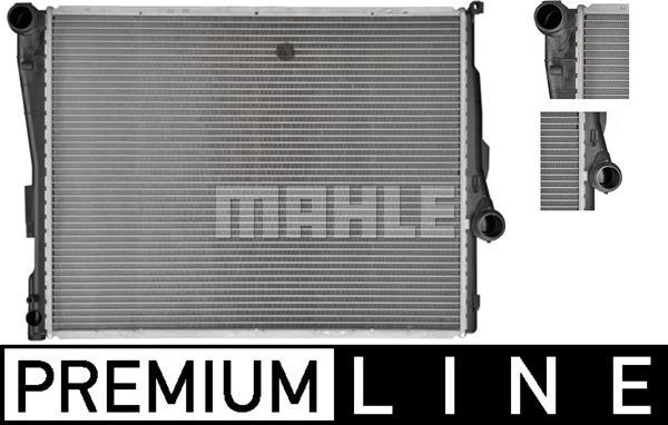 MAHLE CR 456 000P - Радиатор, охлаждане на двигателя vvparts.bg