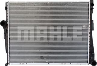 MAHLE CR 458 000P - Радиатор, охлаждане на двигателя vvparts.bg