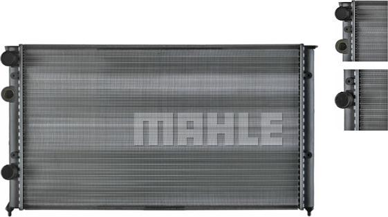 MAHLE CR 410 000S - Радиатор, охлаждане на двигателя vvparts.bg