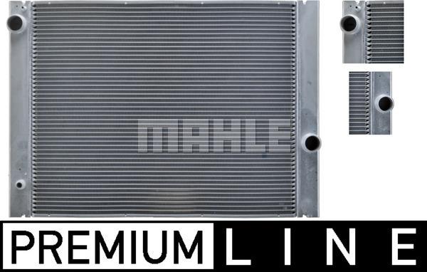 MAHLE CR 511 000P - Радиатор, охлаждане на двигателя vvparts.bg