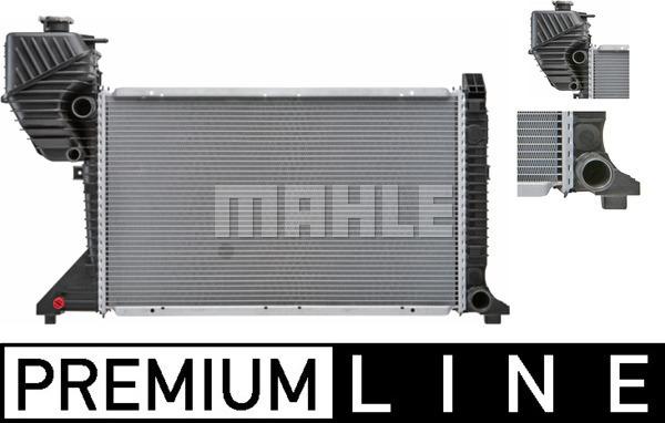 MAHLE CR 697 000P - Радиатор, охлаждане на двигателя vvparts.bg