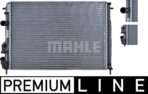 MAHLE CR 602 000P - Радиатор, охлаждане на двигателя vvparts.bg