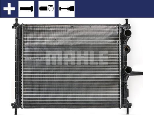 MAHLE CR 1993 000S - Радиатор, охлаждане на двигателя vvparts.bg