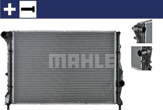 MAHLE CR 1413 000S - Радиатор, охлаждане на двигателя vvparts.bg