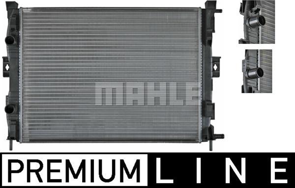 MAHLE CR 1690 000P - Радиатор, охлаждане на двигателя vvparts.bg