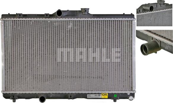 MAHLE CR 162 000S - Радиатор, охлаждане на двигателя vvparts.bg