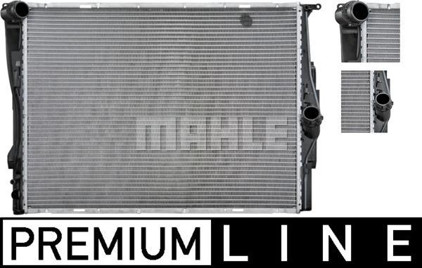 MAHLE CR 1088 000P - Радиатор, охлаждане на двигателя vvparts.bg