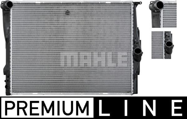 MAHLE CR 1087 000P - Радиатор, охлаждане на двигателя vvparts.bg