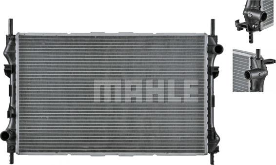 MAHLE CR 1140 000S - Радиатор, охлаждане на двигателя vvparts.bg