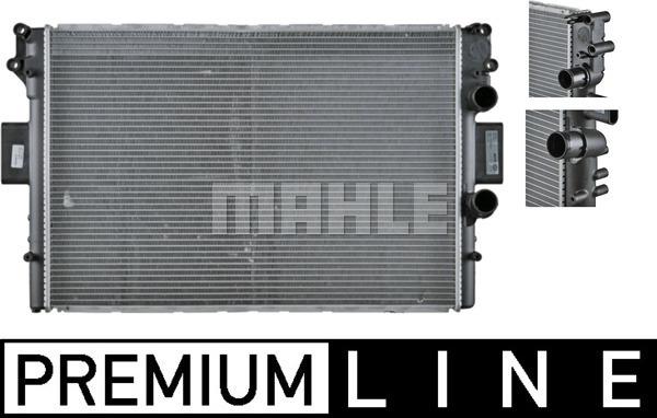 MAHLE CR 1106 000P - Радиатор, охлаждане на двигателя vvparts.bg