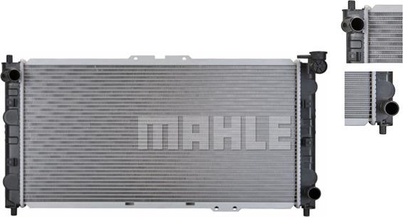 MAHLE CR 182 000S - Радиатор, охлаждане на двигателя vvparts.bg