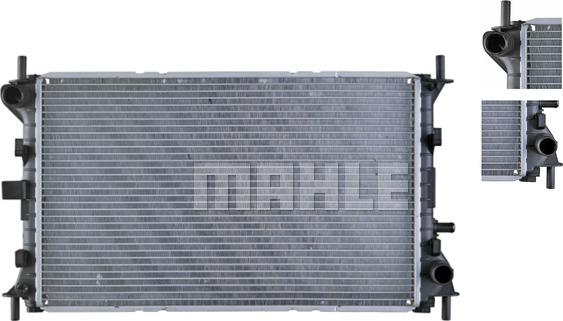 MAHLE CR 1344 000S - Радиатор, охлаждане на двигателя vvparts.bg