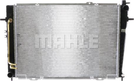 MAHLE CR 1321 000S - Радиатор, охлаждане на двигателя vvparts.bg