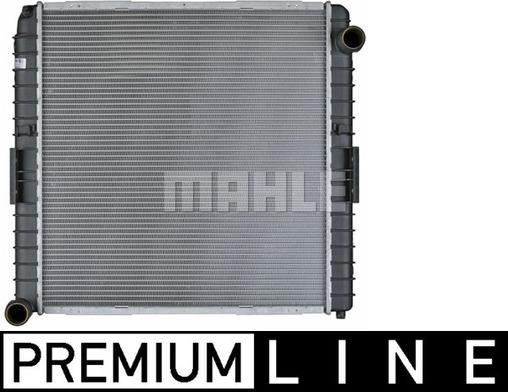 MAHLE CR 124 000P - Радиатор, охлаждане на двигателя vvparts.bg