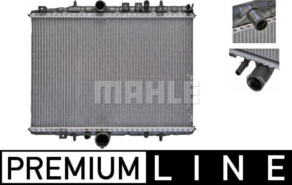 MAHLE CR 393 000P - Радиатор, охлаждане на двигателя vvparts.bg