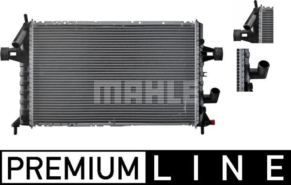 MAHLE CR 305 000P - Радиатор, охлаждане на двигателя vvparts.bg