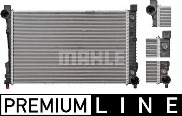 MAHLE CR 387 000P - Радиатор, охлаждане на двигателя vvparts.bg