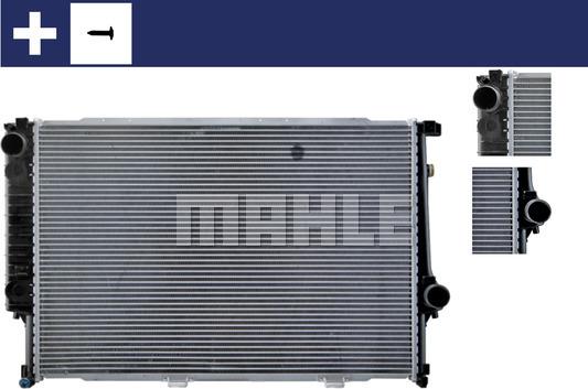 MAHLE CR 331 000S - Радиатор, охлаждане на двигателя vvparts.bg