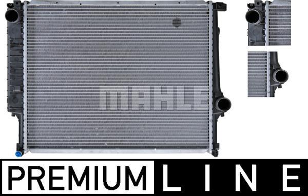 MAHLE CR 328 000P - Радиатор, охлаждане на двигателя vvparts.bg