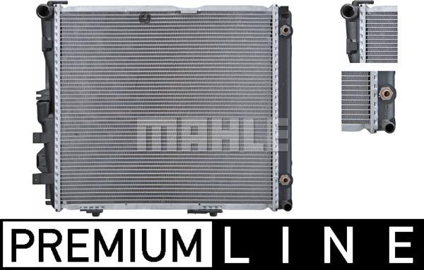 MAHLE CR 290 000P - Радиатор, охлаждане на двигателя vvparts.bg