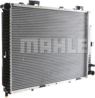 MAHLE CR 245 000S - Радиатор, охлаждане на двигателя vvparts.bg