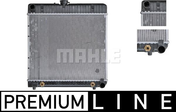 MAHLE CR 232 000P - Радиатор, охлаждане на двигателя vvparts.bg