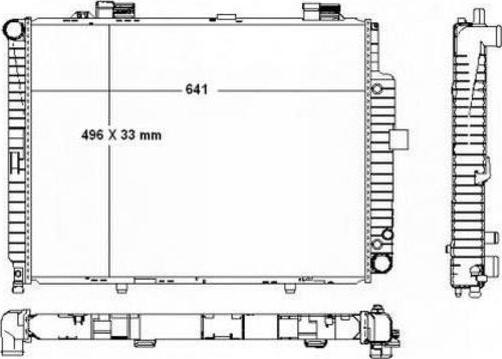 MAHLE CR2204000S - Радиатор, охлаждане на двигателя vvparts.bg