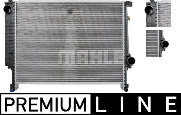 MAHLE CR 279 000P - Радиатор, охлаждане на двигателя vvparts.bg