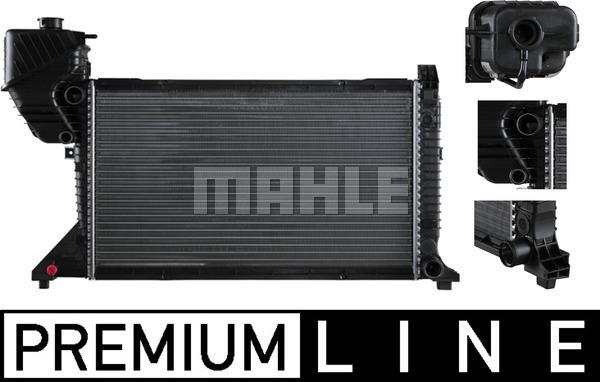 MAHLE CR 727 000P - Радиатор, охлаждане на двигателя vvparts.bg