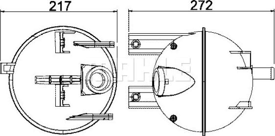 MAHLE CRT 4 000S - Разширителен съд, охладителна течност vvparts.bg