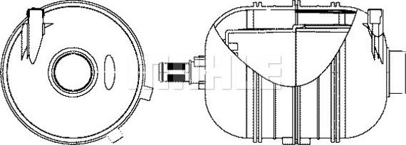 MAHLE CRT 10 000S - Разширителен съд, охладителна течност vvparts.bg