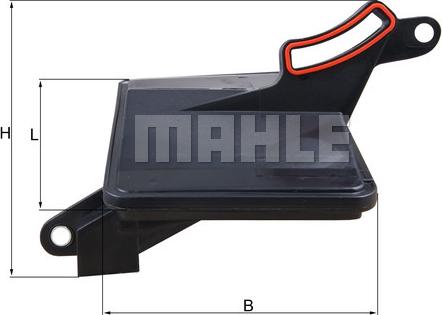 MAHLE HX 188 - Хидравличен филтър, автоматична предавателна кутия vvparts.bg