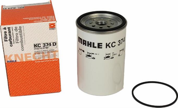 MAHLE KC 374D - Горивен филтър vvparts.bg