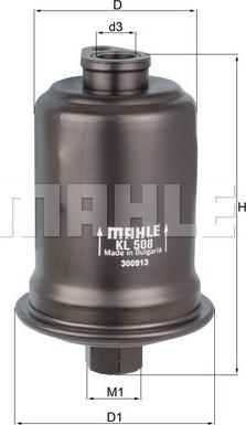 MAHLE KL 508 - Горивен филтър vvparts.bg