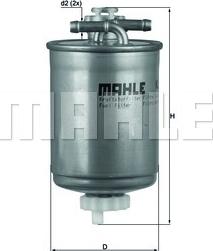 MAHLE KL 103 - Горивен филтър vvparts.bg