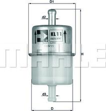 MAHLE KL11 - Горивен филтър vvparts.bg