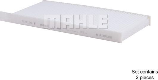 MAHLE LA 468/S - Филтър купе (поленов филтър) vvparts.bg