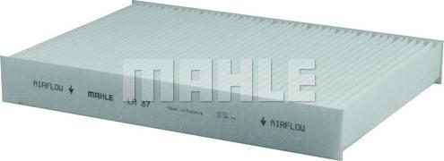 MAHLE LA 87 - Филтър купе (поленов филтър) vvparts.bg